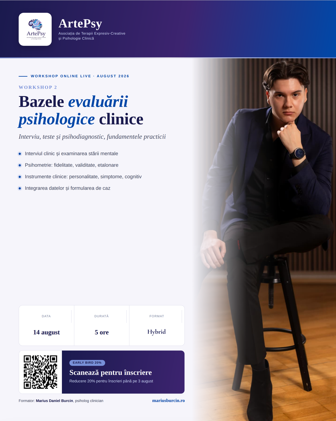 Workshop 2: Bazele evaluării psihologice clinice